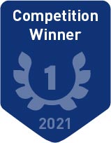 First place badge
